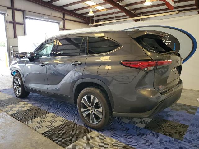 5TDGZRAH6NS551339 - 2022 TOYOTA HIGHLANDER XLE ნაცრისფერი ფოტო 2