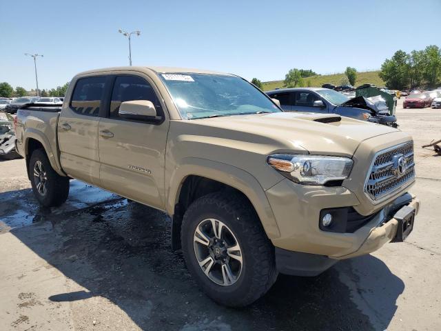 3TMCZ5AN4HM115218 - 2017 TOYOTA TACOMA DOUBLE CAB TAN photo 4