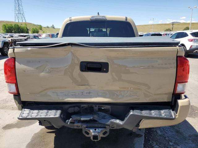 3TMCZ5AN4HM115218 - 2017 TOYOTA TACOMA DOUBLE CAB TAN photo 6