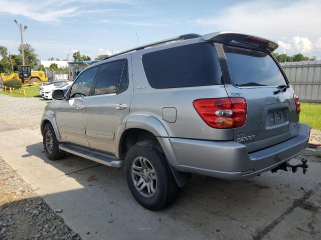 5TDZT38A64S236166 - 2004 TOYOTA SEQUOIA LIMITED SILVER photo 2