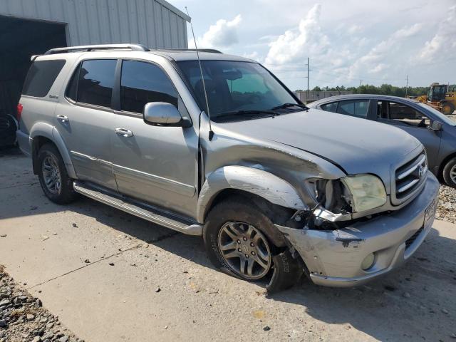 5TDZT38A64S236166 - 2004 TOYOTA SEQUOIA LIMITED SILVER photo 4