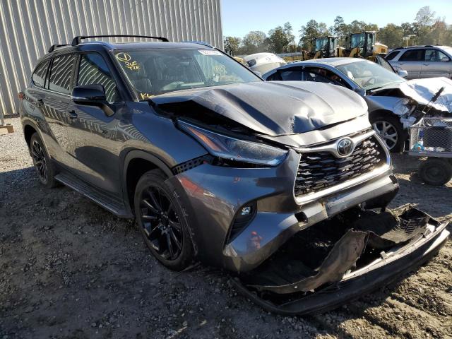 5TDGZRAH9MS081564 - 2021 TOYOTA HIGHLANDER XLE 灰色 照片 1