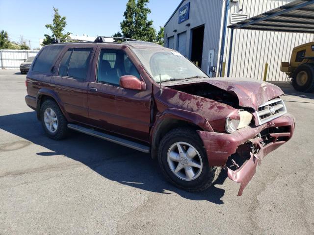 JN8DR07Y91W525791 - 2001 NISSAN PATHFINDER LE RED photo 4