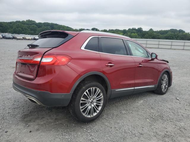 2LMPJ6LR3HBL50919 - 2017 LINCOLN MKX RESERVE Շագանակագույն լուսանկար 3