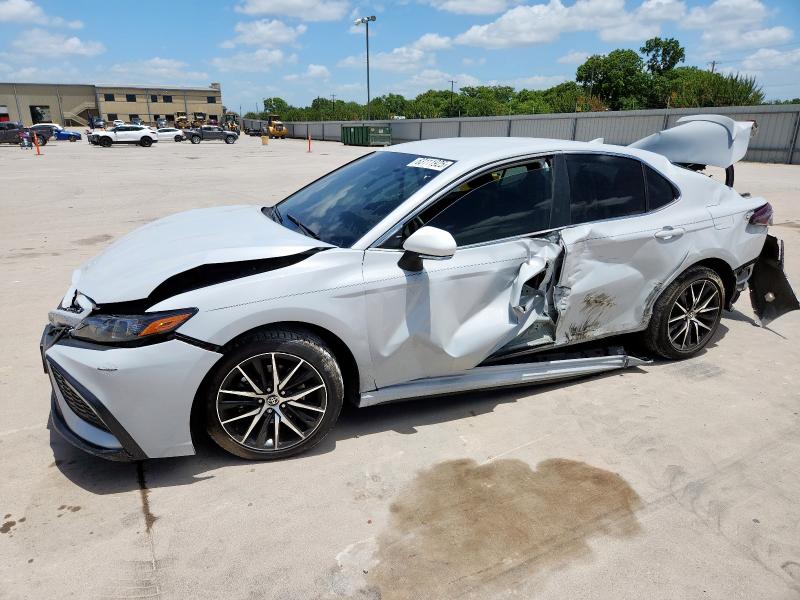 4T1G11AK3RU211390 - 2024 TOYOTA CAMRY SE NIGHT SHADE WHITE photo 1