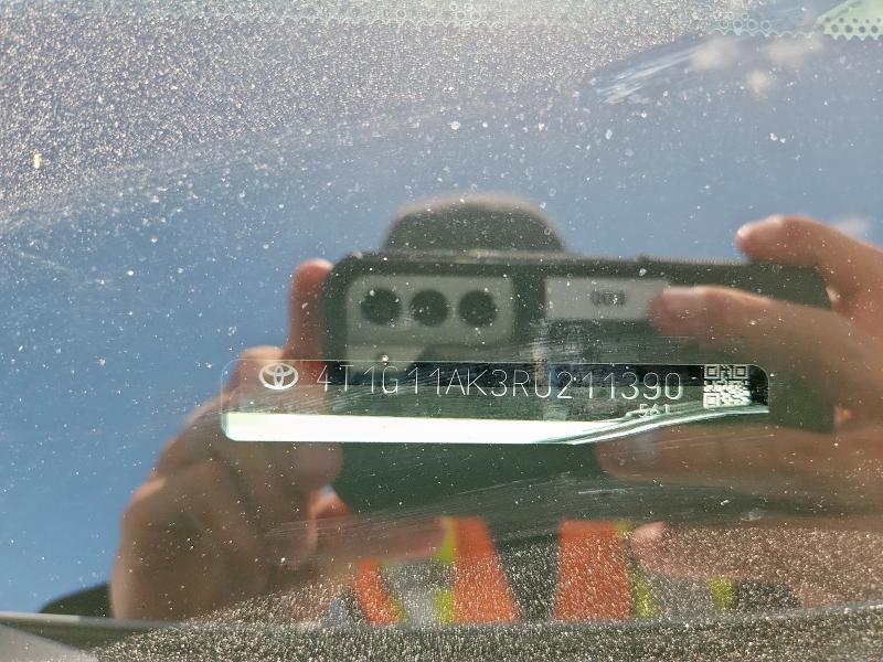 4T1G11AK3RU211390 - 2024 TOYOTA CAMRY SE NIGHT SHADE WHITE photo 12