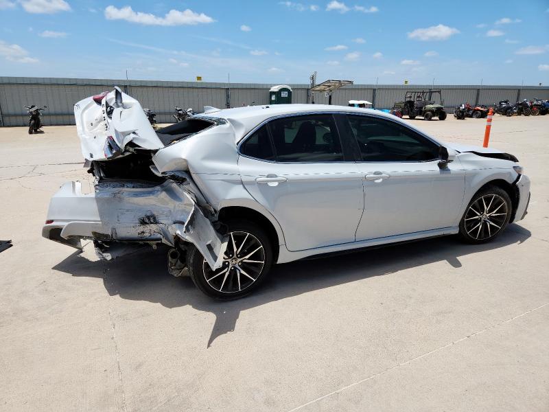 4T1G11AK3RU211390 - 2024 TOYOTA CAMRY SE NIGHT SHADE WHITE photo 3