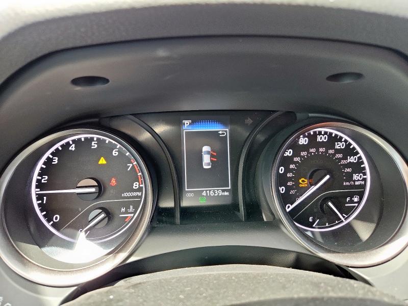 4T1G11AK3RU211390 - 2024 TOYOTA CAMRY SE NIGHT SHADE WHITE photo 9