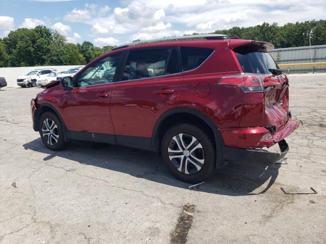 2T3BFREV0JW785035 - 2018 TOYOTA RAV4 LE წითელი ფოტო 2