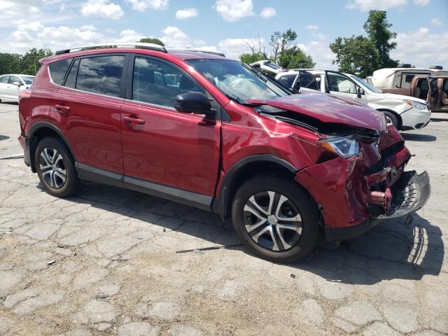 2T3BFREV0JW785035 - 2018 TOYOTA RAV4 LE წითელი ფოტო 4