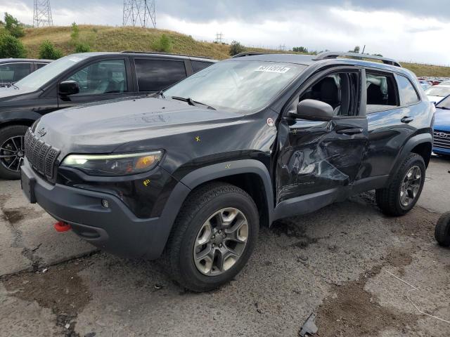 1C4PJMBX7KD328749 - 2019 JEEP CHEROKEE TRAILHAWK BLACK photo 1