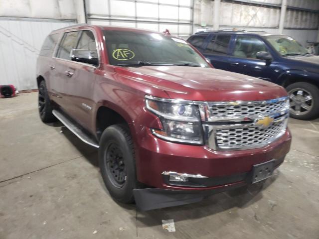 1GNSKHKC6HR188532 - 2017 CHEVROLET SUBURBAN K1500 LT BURGUNDY photo 1