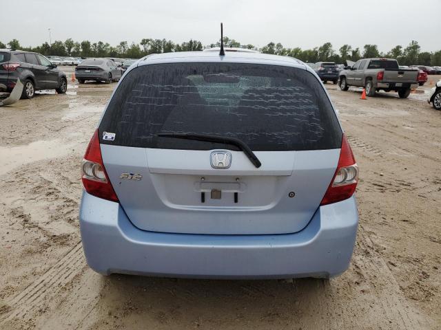 JHMGD38458S005043 - 2008 HONDA FIT BLUE photo 6