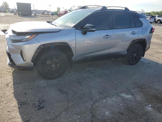 JTME6RFV2PD543350 - 2023 TOYOTA RAV4 XSE SILVER photo 1