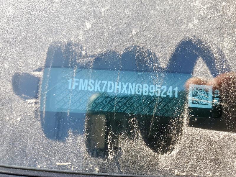 1FMSK7DHXNGB95241 - 2022 FORD EXPLORER XLT 黑色 照片 13