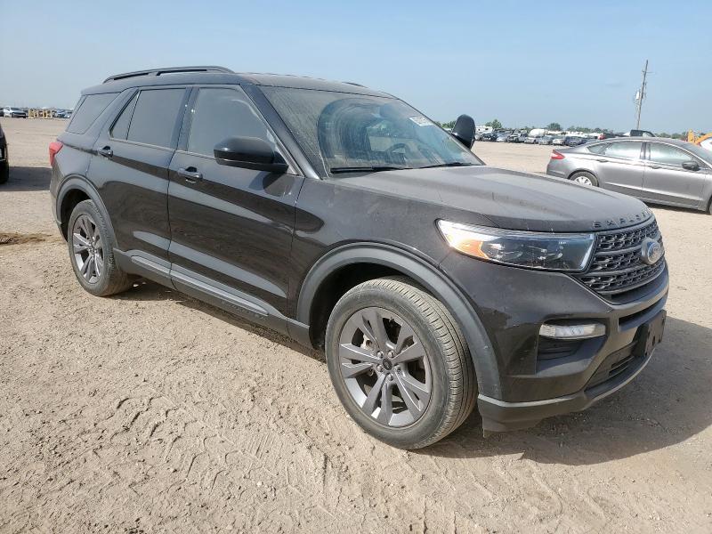 1FMSK7DHXNGB95241 - 2022 FORD EXPLORER XLT 黑色 照片 4