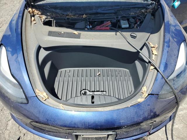 5YJ3E1EA5NF250235 - 2022 TESLA MODEL 3 ლურჯი ფოტო 12