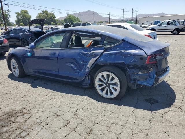 5YJ3E1EA5NF250235 - 2022 TESLA MODEL 3 ლურჯი ფოტო 2