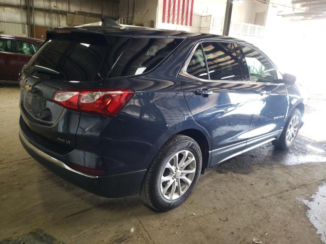 3GNAXUEV7KS543103 - 2019 CHEVROLET EQUINOX LT Blau Foto 3