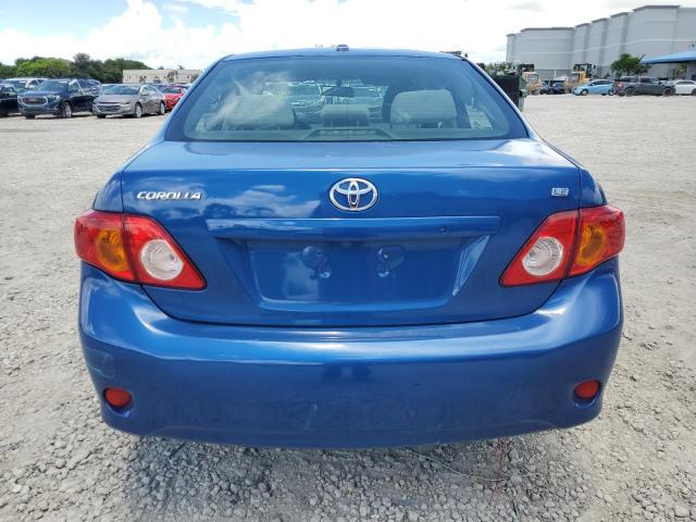 JTDBU4EE1AJ063421 - 2010 TOYOTA COROLLA BASE BLUE photo 6