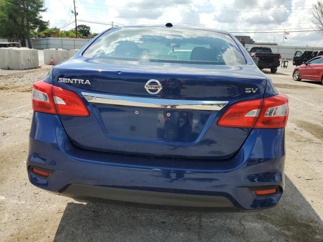 3N1AB7AP2HY398304 - 2017 NISSAN SENTRA S BLUE photo 6