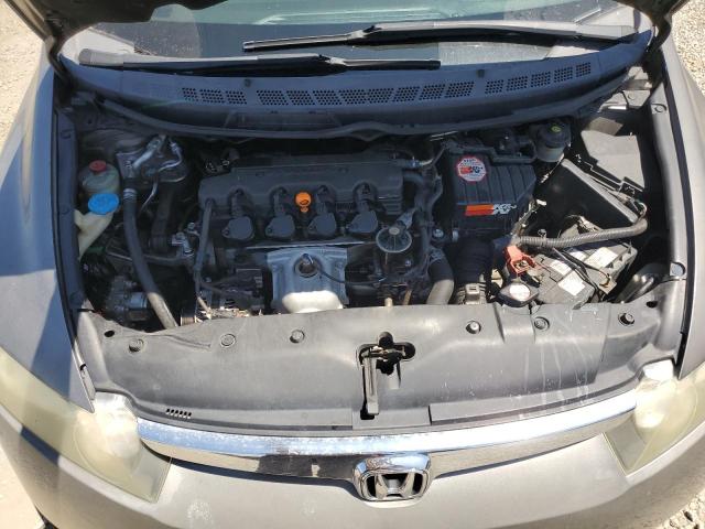 1HGFA16826L062762 - 2006 HONDA CIVIC EX GRAY photo 11