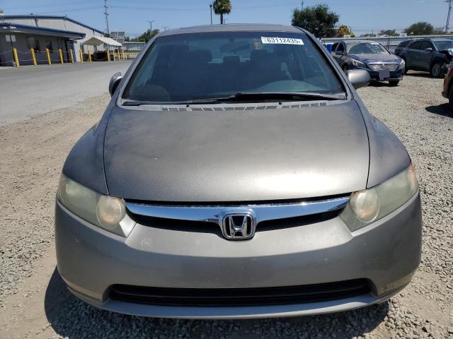 1HGFA16826L062762 - 2006 HONDA CIVIC EX GRAY photo 5