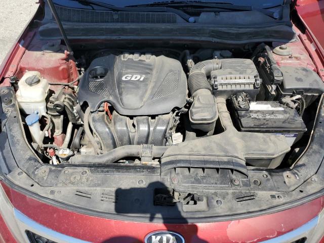 5XXGM4A72DG172816 - 2013 KIA OPTIMA LX BURGUNDY photo 11