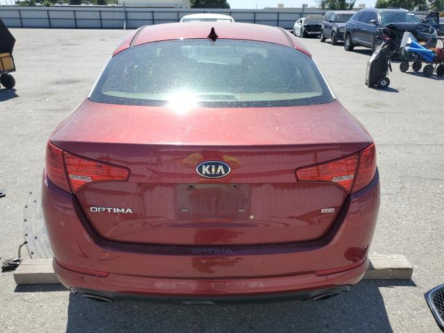 5XXGM4A72DG172816 - 2013 KIA OPTIMA LX BURGUNDY photo 6