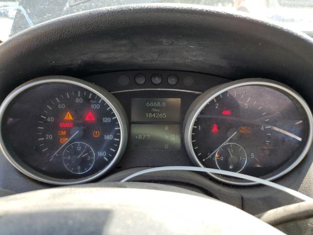 4JGBB22E38A420649 - 2008 MERCEDES-BENZ ML 320 CDI BLACK photo 9