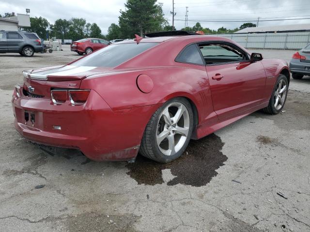 2G1FC1E34D9123699 - 2013 CHEVROLET CAMARO LT RED photo 3