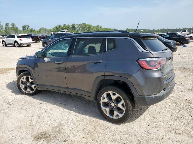 3C4NJDCB4KT733973 - 2019 JEEP COMPASS LIMITED GRAY photo 2