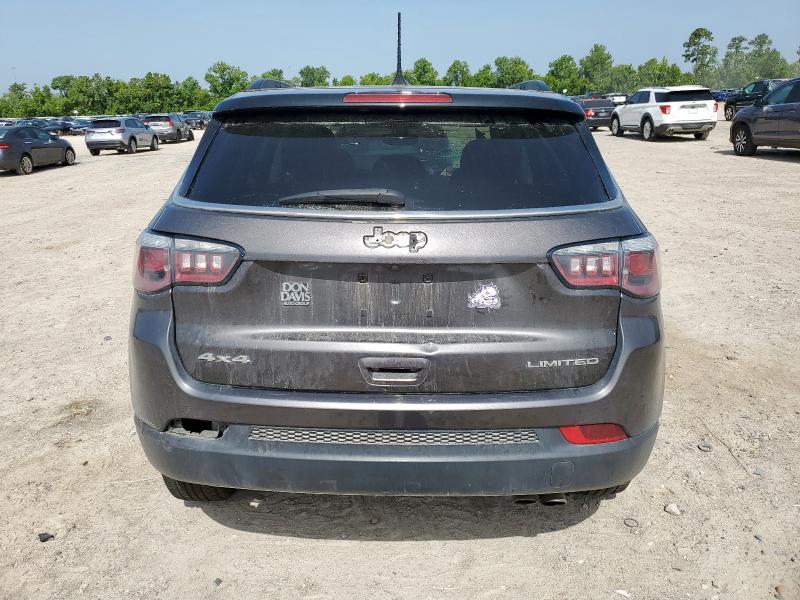 3C4NJDCB4KT733973 - 2019 JEEP COMPASS LIMITED GRAY photo 6