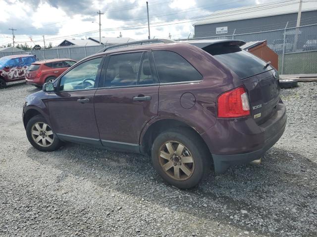 2FMDK3GCXBBB01203 - 2011 FORD EDGE SE RED photo 2