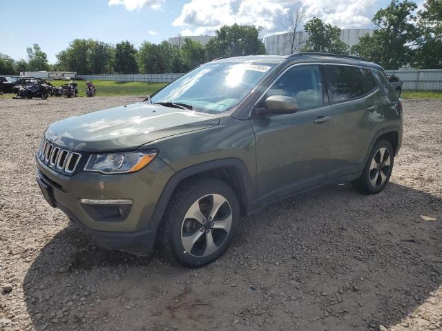 3C4NJDBB2JT192258 - 2018 JEEP COMPASS LATITUDE GREEN photo 1