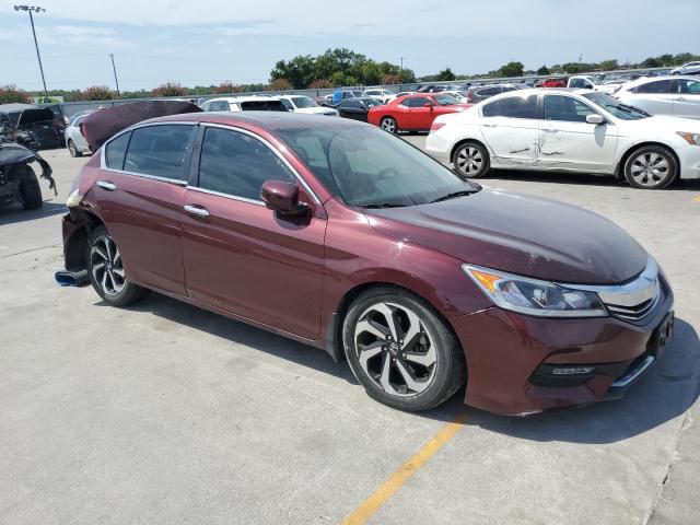 1HGCR2F87GA101327 - 2016 HONDA ACCORD EXL BURGUNDY photo 4