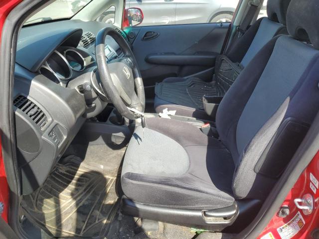 JHMGD38627S036895 - 2007 HONDA FIT S წითელი ფოტო 7
