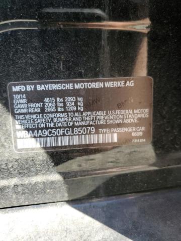 WBA4A9C50FGL85079 - 2015 BMW 428 I GRAN COUPE SULEV BLACK photo 13