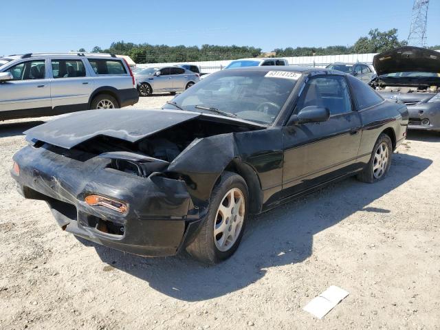 JN1MS36P8MW025834 - 1991 NISSAN 240SX BASE BLACK photo 1