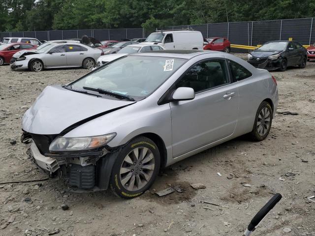 2HGFG12989H529360 - 2009 HONDA CIVIC EXL SILVER photo 1