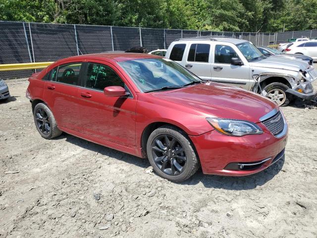 1C3CCBBGXEN171279 - 2014 CHRYSLER 200 TOURING RED photo 4