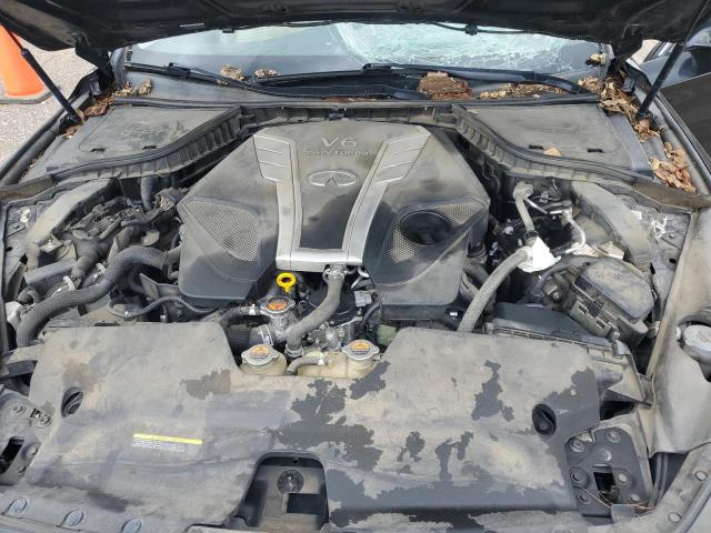 JN1EV7AP9JM350557 - 2018 INFINITI Q50 LUXE BLACK photo 11