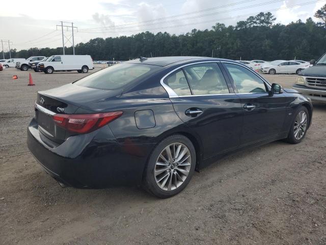 JN1EV7AP9JM350557 - 2018 INFINITI Q50 LUXE BLACK photo 3