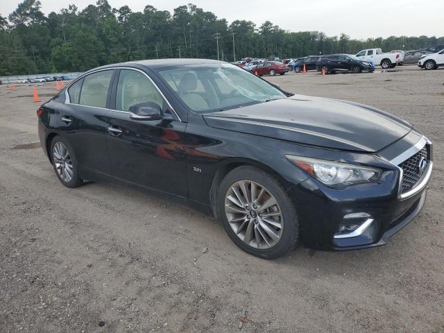 JN1EV7AP9JM350557 - 2018 INFINITI Q50 LUXE BLACK photo 4