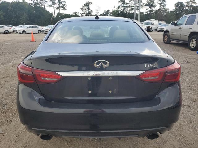 JN1EV7AP9JM350557 - 2018 INFINITI Q50 LUXE BLACK photo 6