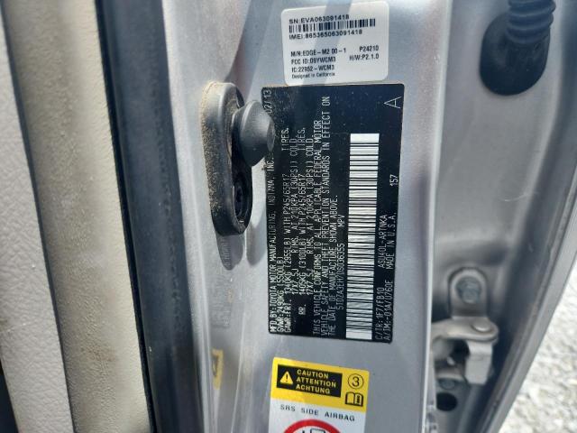 5TDZA3EH7DS036355 - 2013 TOYOTA HIGHLANDER BASE Серебристый фото 13