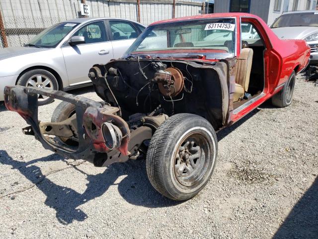 136809Z305229 - 1969 CHEVROLET ELCAMINO RED photo 1