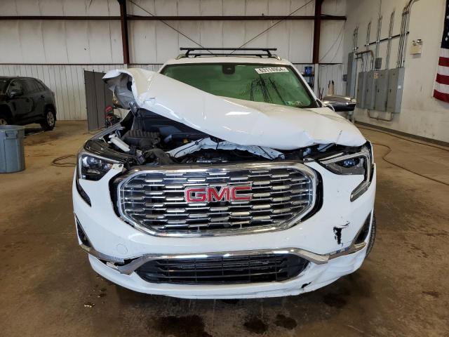 3GKALXEX9JL252283 - 2018 GMC TERRAIN DENALI WHITE photo 5