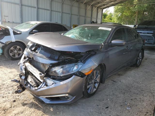 19XFC1F77ME013854 - 2021 HONDA CIVIC EXL 灰色 照片 1