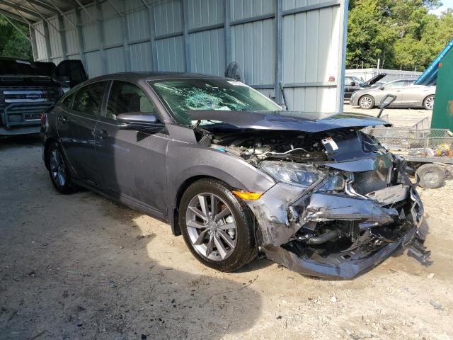 19XFC1F77ME013854 - 2021 HONDA CIVIC EXL 灰色 照片 4